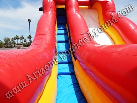 Pirate themed water slide rental Phoenix